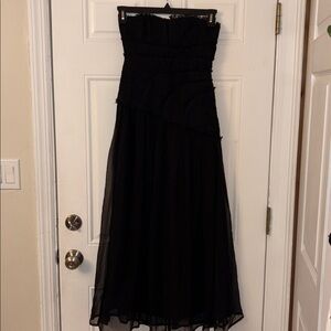 BCBGMaxAzria Silk maxi dress size 2 Corset Maxi formal Party Wedding